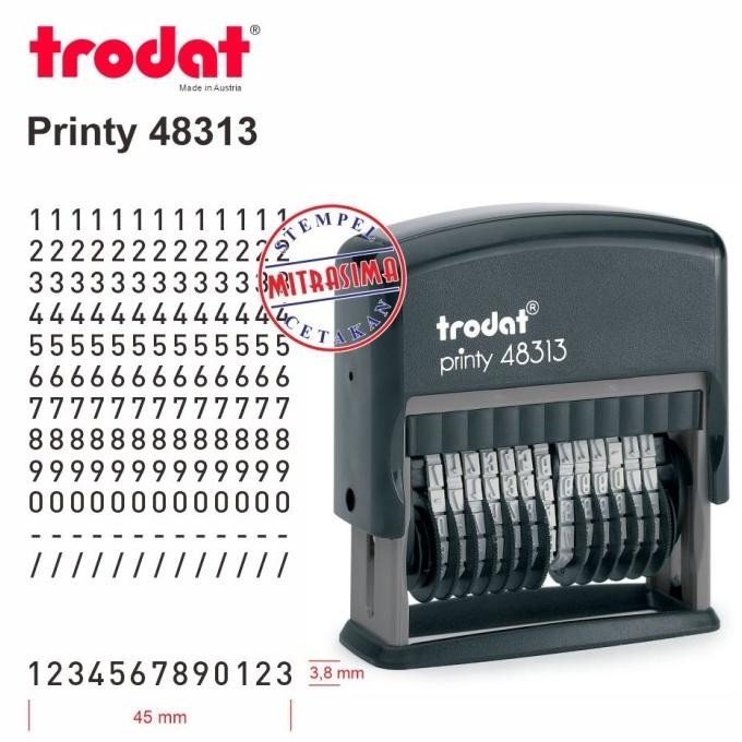 

Stempel Trodat 48313 ( Stempel Nomor 13 Digit ) Tersedia