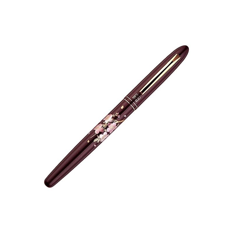 

Pena fude Kuretake Fountain Pen Kuretake Fountain Pen Makie Monogatari Sakura Uta, merah tua ER187-910 |L71OQ3Yk|