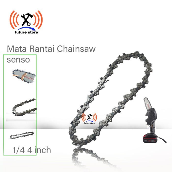 Mata Rantai Chainsaw Senso 4 Inch 28 Chain Saw Senso Gergaji Listrik