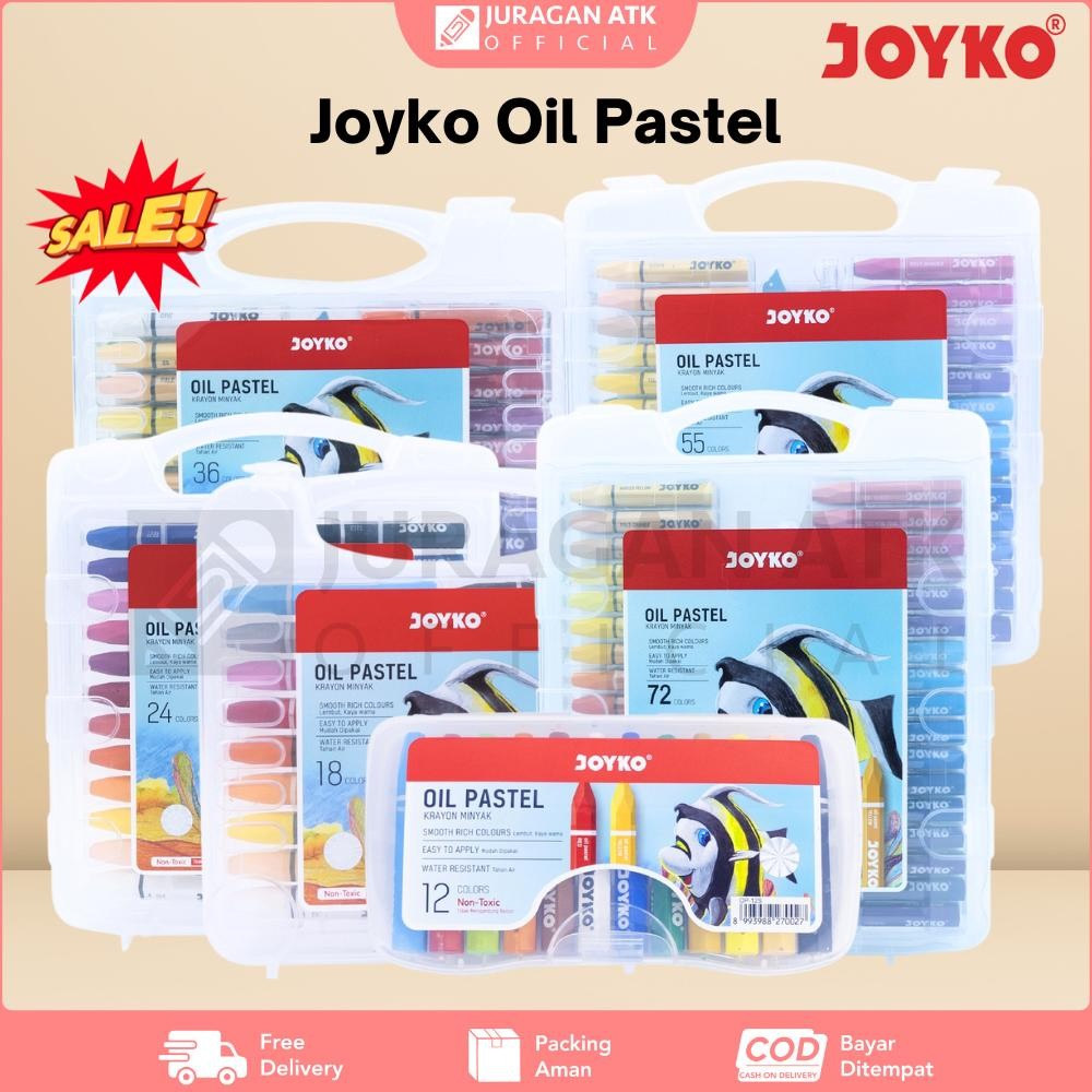 

Super Murah Oil Pastel Joyko Krayon Minyak Joyko 12S - 72S 8.8