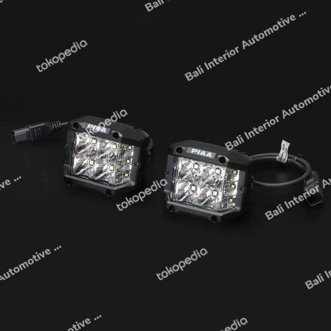 [BTT] LAMPU TEMBAK/SOROT MOBIL PIAA NEW QUAD EDGE LED 4" CUBE LIGHT SERIES