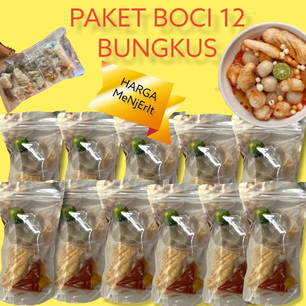 

Paket Baso Aci 12 Bungkus Paket Hemat