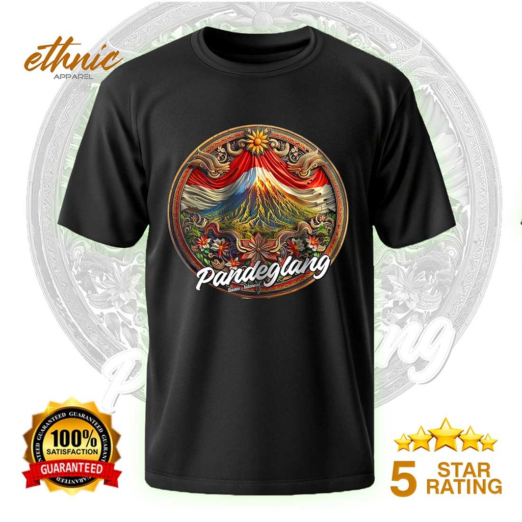 T-shirt Kaos Distro PANDEGLANG - BANTEN - Premium Quality - PDGX4