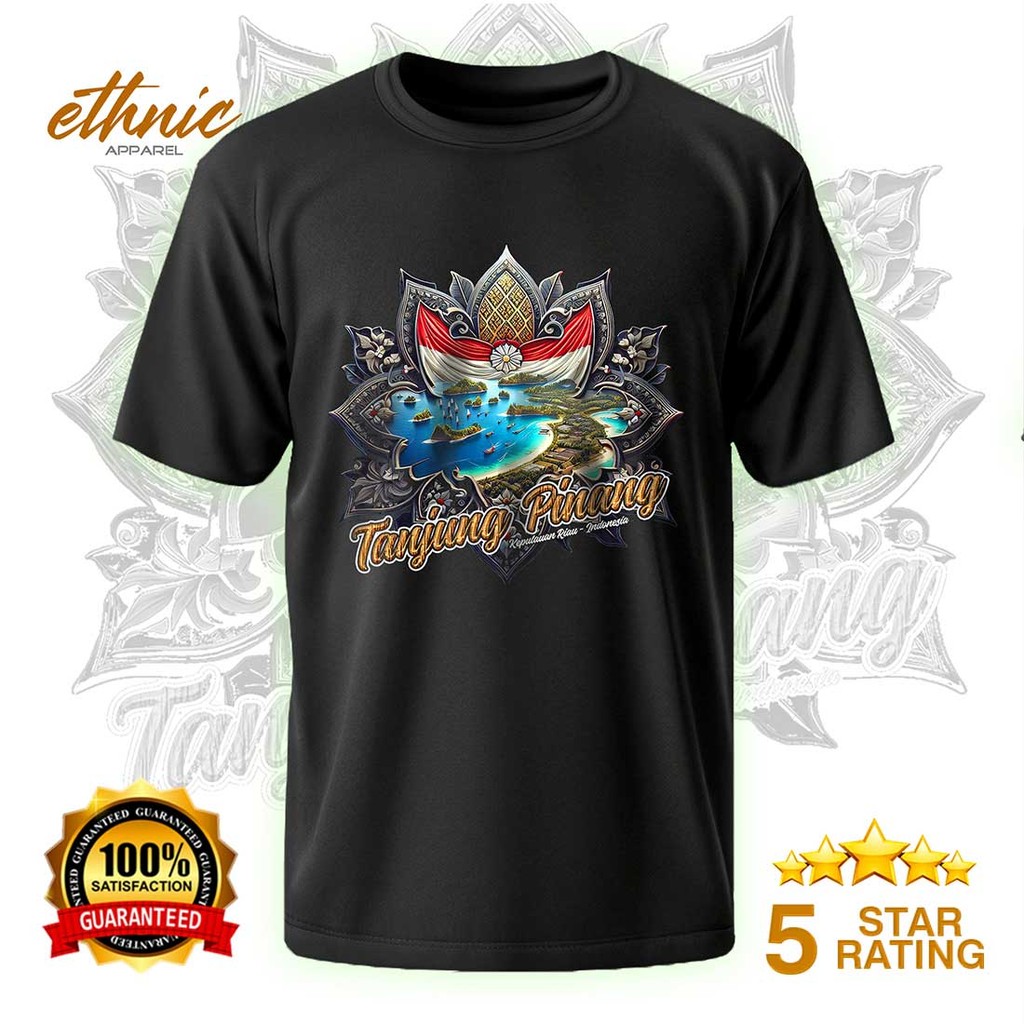 T-shirt Kaos Distro TANJUNG PINANG - KEPULAUAN RIAU - Premium Quality - TPGX3