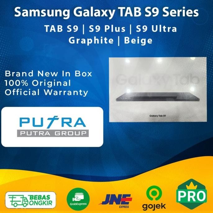 (RESMI) Samsung Galaxy Tab S9 Ultra S9 Plus 512GB 256GB 128GB 5G