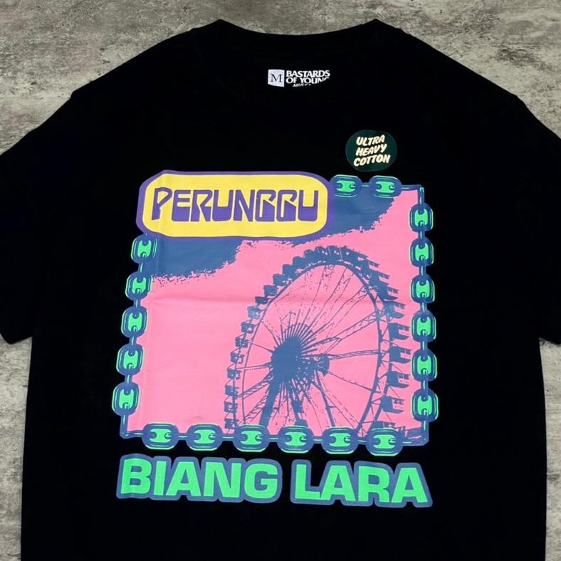 Super Seller CodBastard Of Young X Perunggu - Bianglara Tshirt - Black | Baju Band Original Tidur Pe