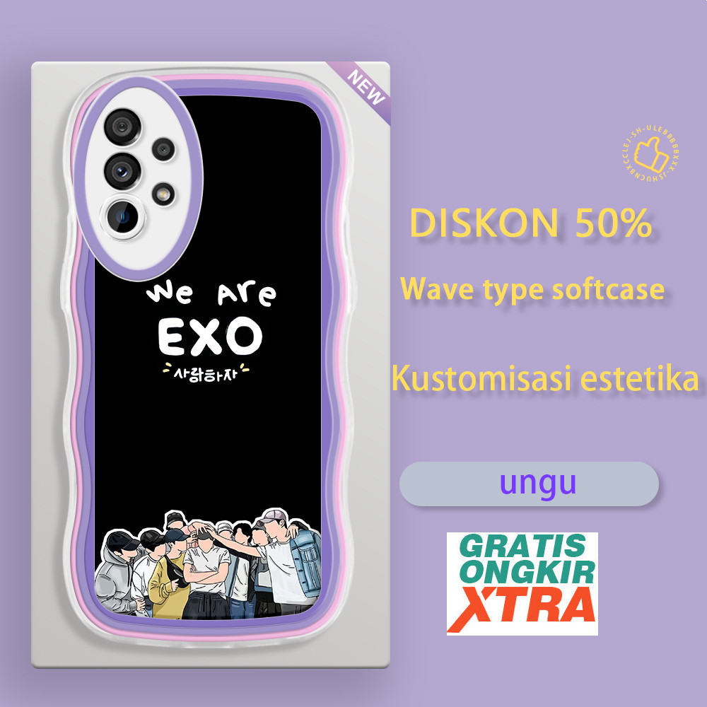 Samsung A7 2018 A33 A35 5G  A51 A52 A53S A54 A55 5G A56 A52S A53 A58 A72 A73 A78 5G A750  Casing Pon