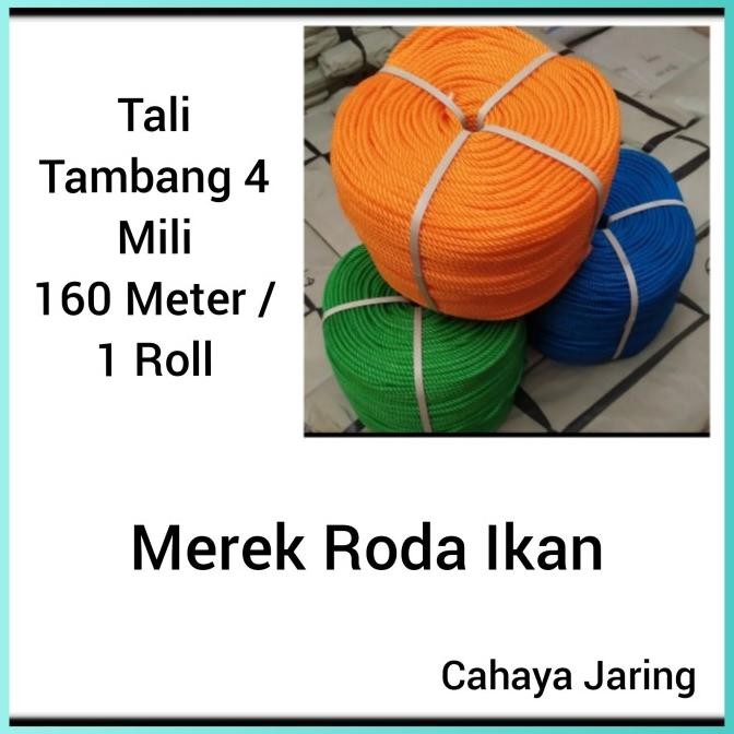 

Tali Tambang Plastik 4Mm Roll