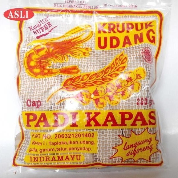 

PAYUFRESH | Kerupuk Udang (Besar) Padi Kapas Indramayu 100% Fresh