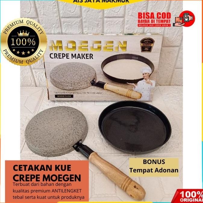 MOEGEN CREPE MAKER / WAJAN KWALIK MOEGEN/CETAKAN CREPE MOEGEN ORIGINAL