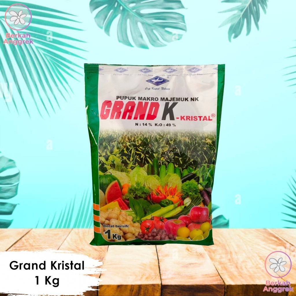 Grand K Kristal 1 Kg Pupuk Pertumbuhan Padi