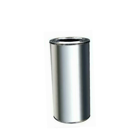ASBAK TEMPAT SAMPAH STAINLESS BESAR SINGLE HOLE (100 LITER)