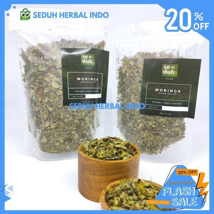 

MORINGA TEA / TEH DAUN KELOR 75 GRAM BEST PRODUK
