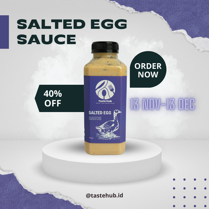 

Dijual!!! Saus Telur Asin / Salted Egg Sauce Tastehub 500Gr