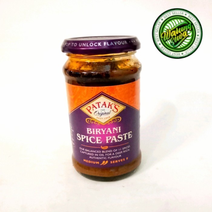 

Dijual!!! Patak'S Biryani Spice Paste Medium 283 Gr