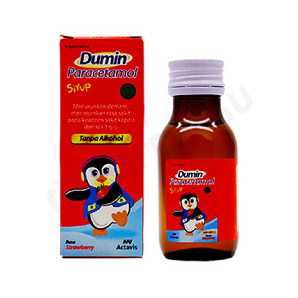 Dumin Sirup 60 ml - Obat Pereda Demam dan Nyeri