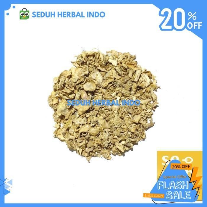 

JAHE KERING LOKAL / DRIED GINGER / DEHYDRATED GINGER FLAKES 10 GRAM