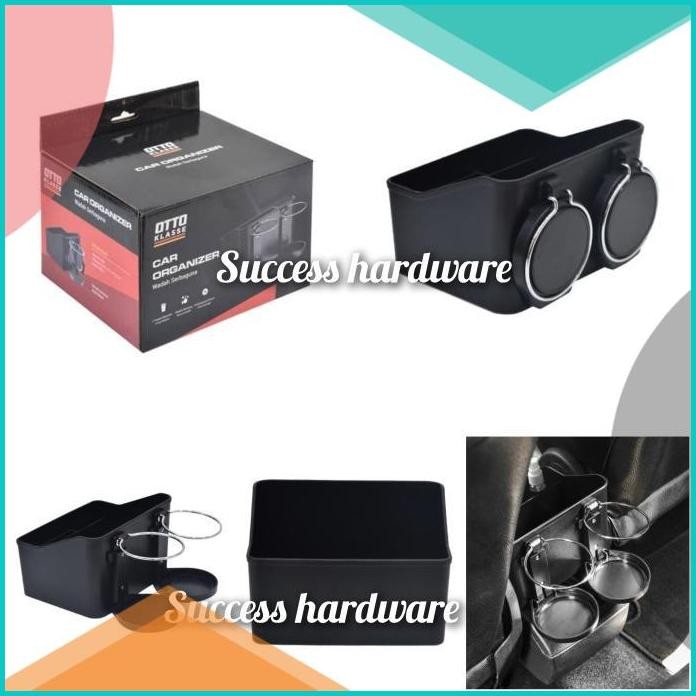 OTTO KLASSE ORGANIZER MOBIL SERBAGUNA ARM REST-HITAM/CAR ARM REST STO