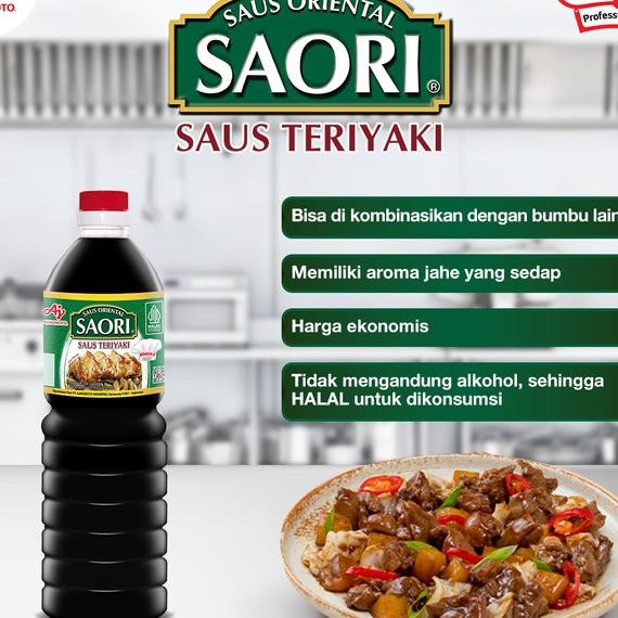 

SA Saus ental Teriyaki Botol 1 Liter