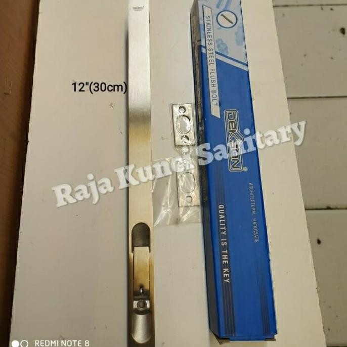 Grendel Tanam Dekson FBP 050 12" 30cm/Gendel Dekson Stainless SUS 304