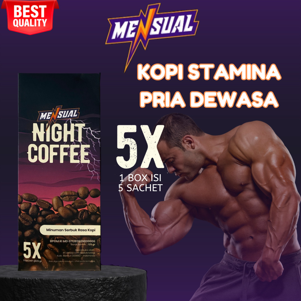 

Mensual - Night Coffee - Kopi Penunjang Stamina Pria Privasi Aman