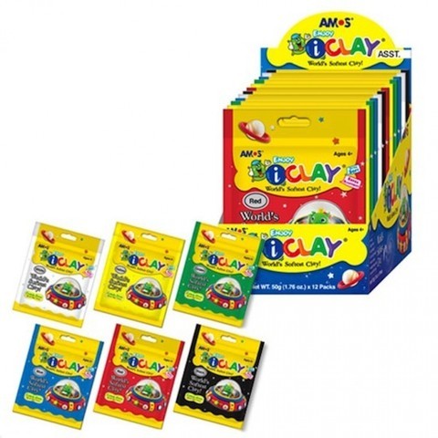 

Gramedia-AMOS I.CLAY 50G RED IC50DP12RD