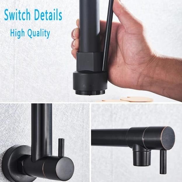 PROMO Kran Angsa/Kran Cuci Piring/Dinding/Tarik/Kran Tembok Tarik