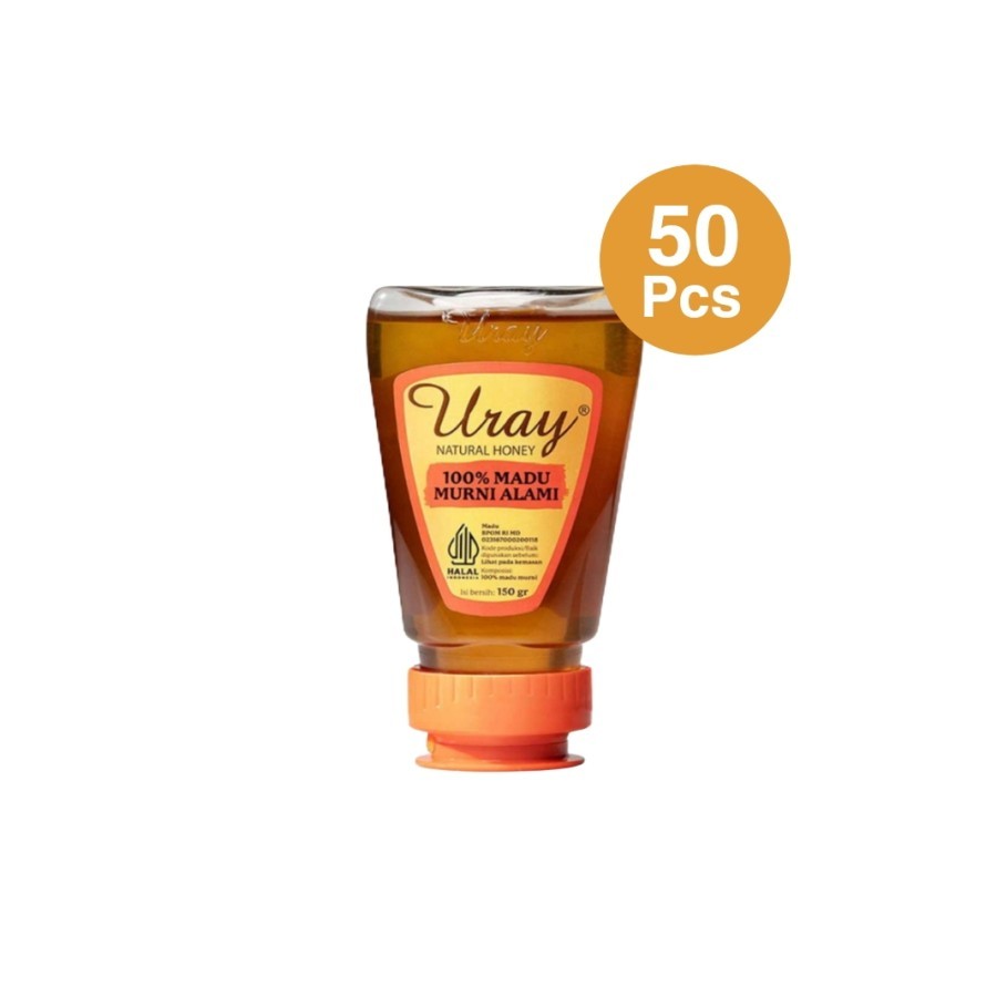 

Madu Uray 100% Natural Honey 50 x 150 g