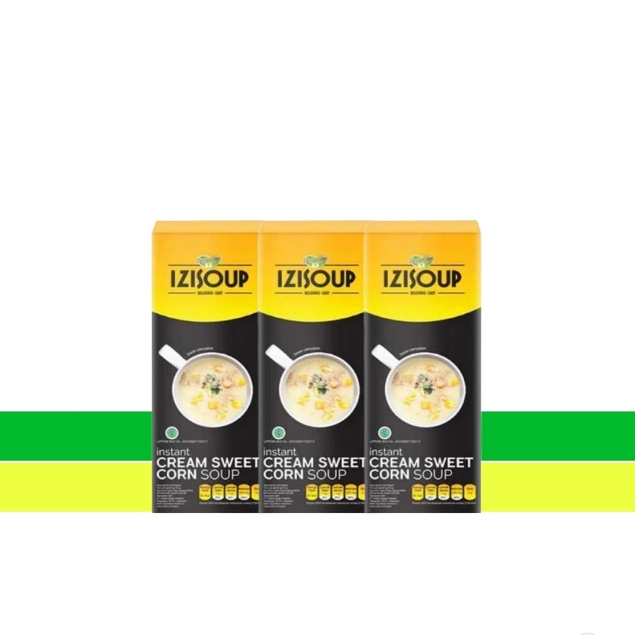

IZISOUP Sweet Corn Sup Instan Rasa Jagung Manis 300 g
