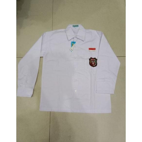 

BISA COD Seragam sekolah baju Sd panjang (putih, coklat) ma-4