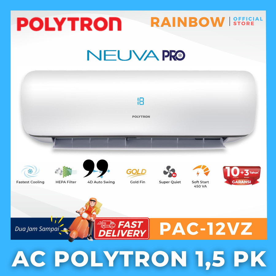 AC POLYTRON 1,5 PK NEUVA PRO PAC-12VZS