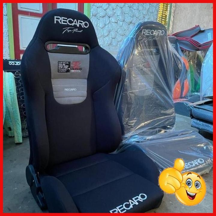 [ASQ] JOK RECARO SR3 RECARO TOP FUEL HITAM JOK MOBIL JOK RACING