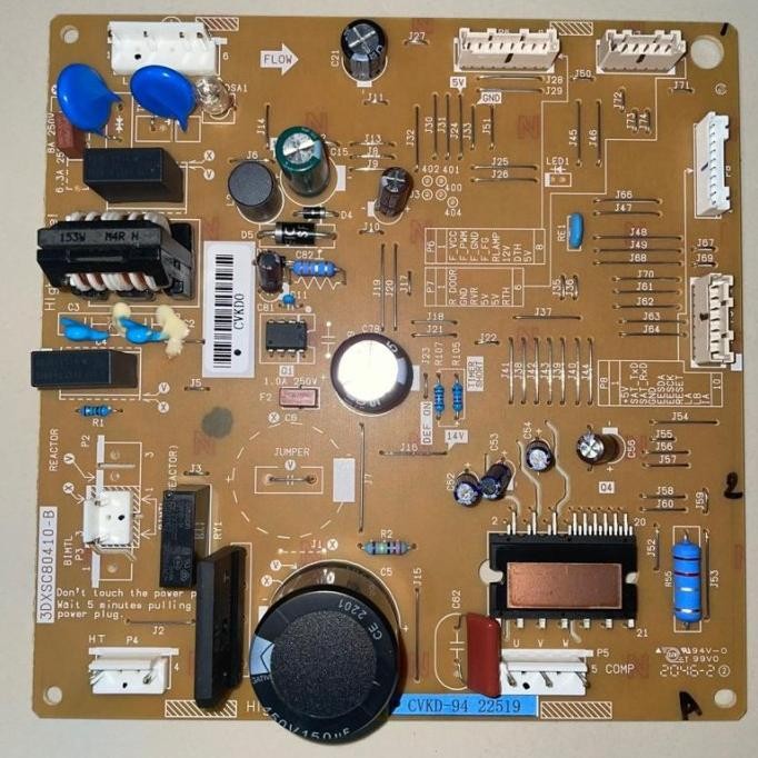 Baru Pcb Modul Kulkas Toshiba 2 Pintu Model Gr-B21 & Gr-B31 Original