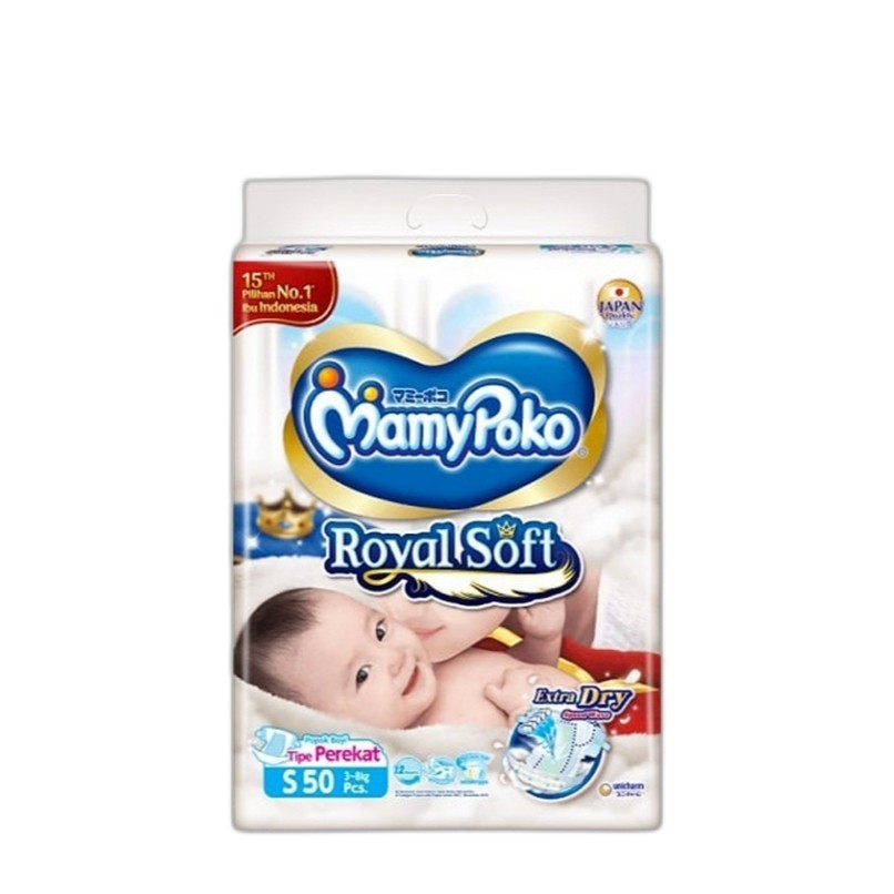 Mamy Poko Tape Royal Soft Popok Perekat 50 S