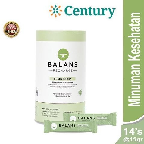 

BALANS RECHARGE HONEY LEMON 14 SACHET @15GR / MINUMAN KESEHATAN