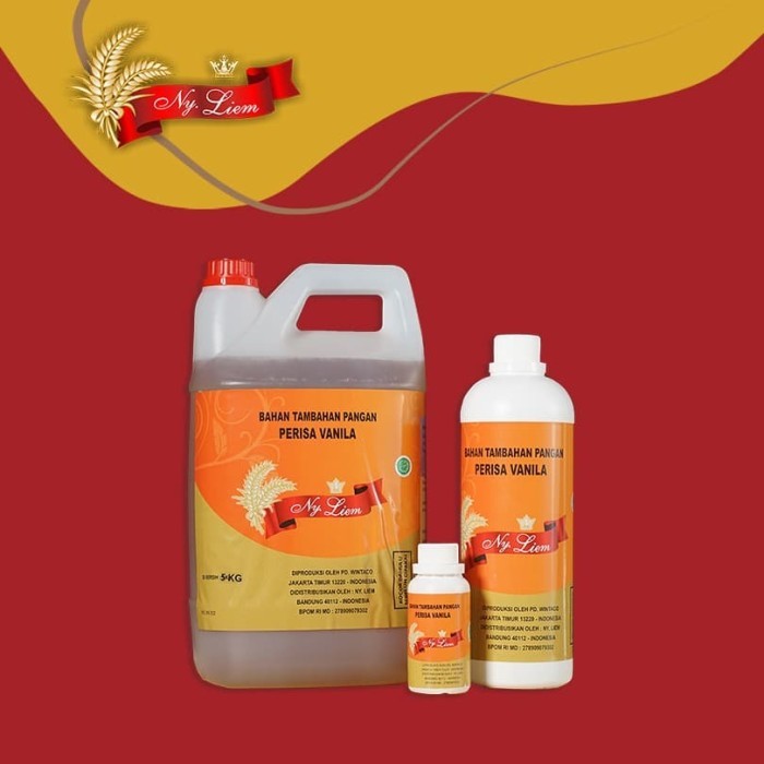 

BERKUALITAS NY. LIEM Perisa / Essence Makanan Vanilli Pasta 100 g