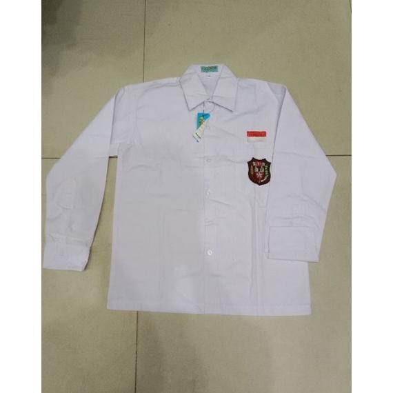 

TERLARIS Seragam sekolah baju Sd panjang (putih, coklat) TY69