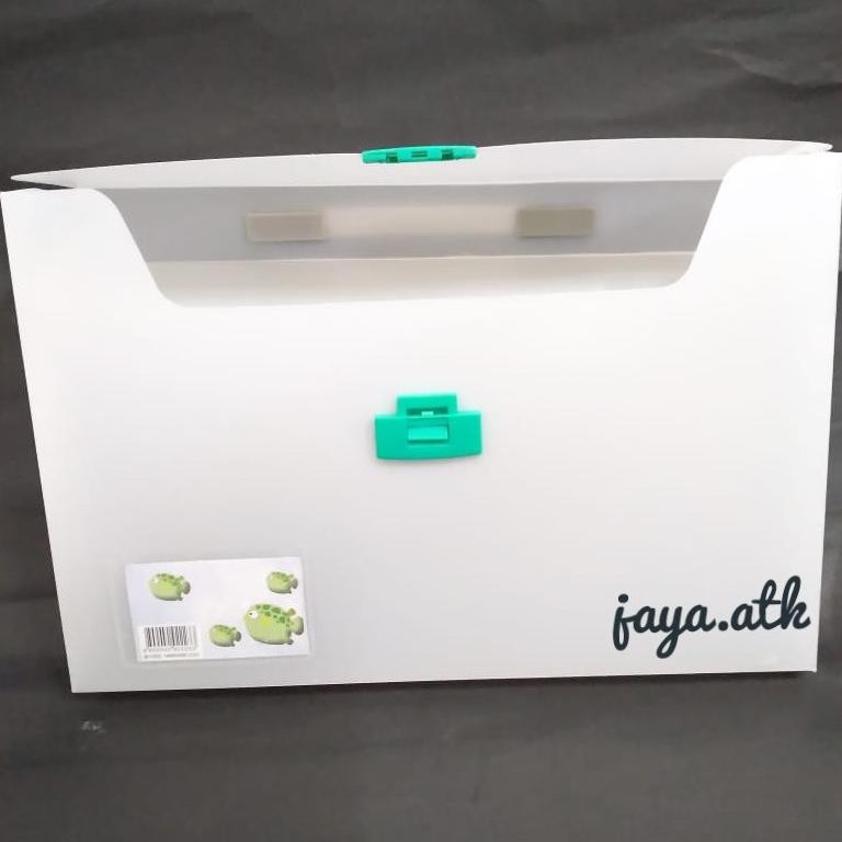 COD MAP PLASTIK CARRY FILE 4CM DOKUMEN FILE TENTENG JINJING FOLIO EXPANDING TANPA SEKAT BAGUS TEBAL 