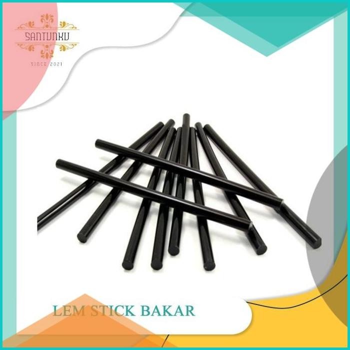 

LEM STICK BAKAR HITAM PER 1 PCS UK 20 CM [SANTUNKU] 140BZ4 onderdil