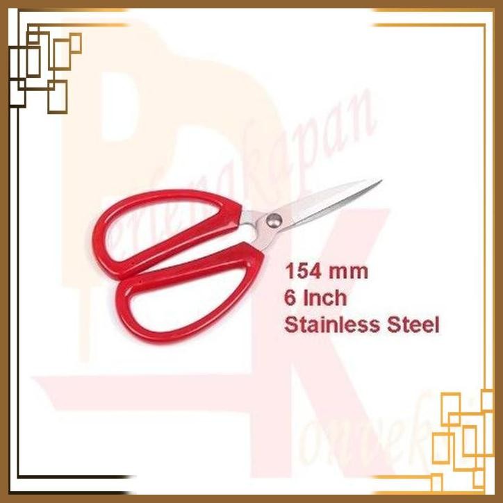 

[PGK] GUNTING KODOK MERAH LIQI STAINLESS 154MM