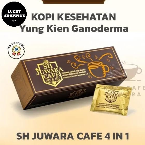 

KOPI SH JUWARA CAFE 4 IN 1 - KOPI KESEHATAN - KOPI GANODERMA