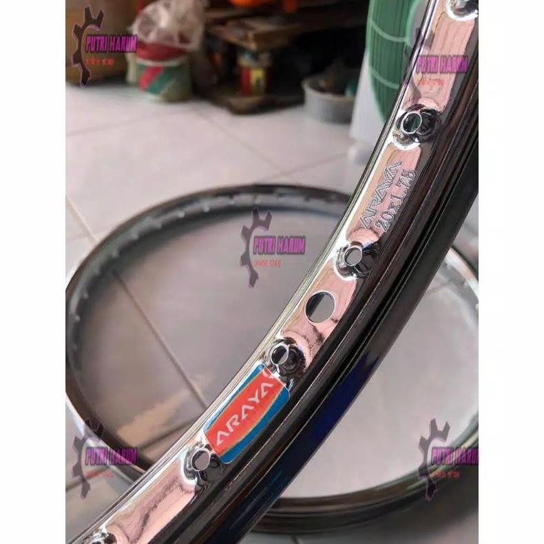 Buruan Beli Velg Araya 20 Sepeda Minion Lowrider Bmx Araya 7X Hj-43