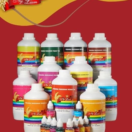 

NY. LIEM Pewarna Makanan Ukuran 1 Liter (Berbagai Varian Warna)