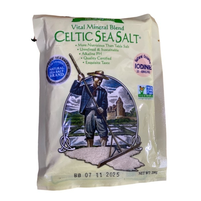 

Radiant Celtic Sea Salt Fine 200G - Adelineez