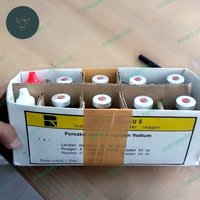 

Martorius Iodized Salt Analyzer Reagen - Adelineez