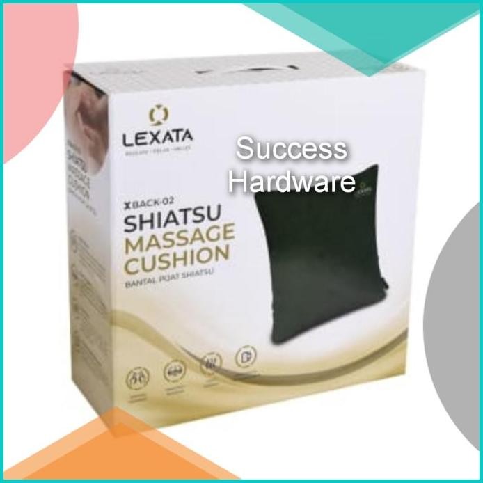 LEXATA BANTAL PIJAT PUNGGUNG SHIATSU CORDLESS / CORDLESS SHIATSU MASS