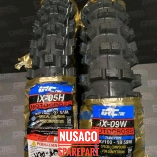 Ban Luar Trail Irc Motocross 80/100 21 100/100 18 Ix 09W Irc