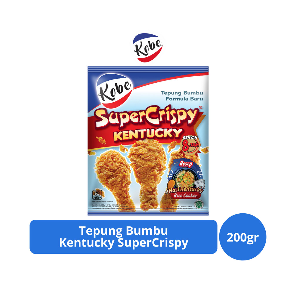 

Kobe Tepung Bumbu Kentucky SuperCrispy 200gr