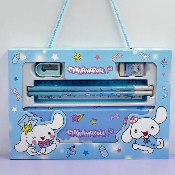 

dgh-43 MURAH! KOTAK PENSIL KUROMI STUDY SET SANRI0O STATIONARY SET 6 IN 1 ALAT TULIS MY MELODY CINNAMOROLL Berkualitas
