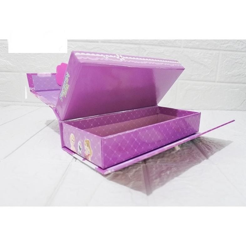 

fth- Tempat Pensil kode Susun 3D Hologram Tepak pensil Karakter Study set Alat tulis sekolah 3D Premium